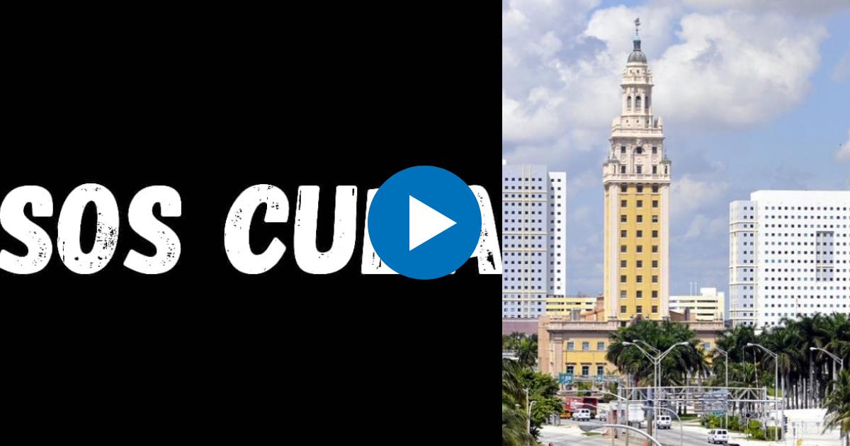 logo de la iniciativa ciudadana SOS Cuba y Freedom Tower CiberCuba © 