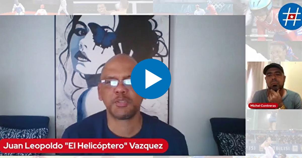 ‘El Helicóptero’ Vázquez en El Francotirador de CiberCuba © Captura de video