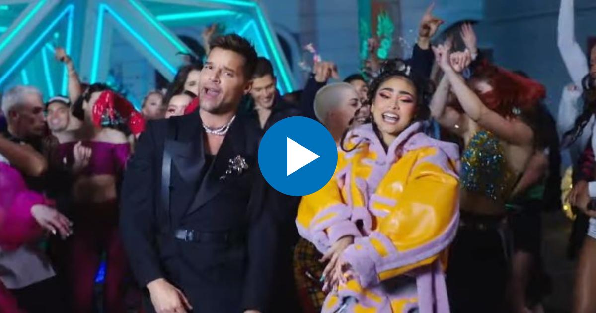 Ricky Martin y Paloma Mami en el videoclip de "Qué Rico Fuera" © Youtube / Ricky Martin
