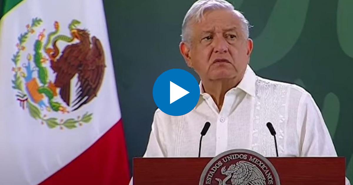 Andrés Manuel López Obrador © YouTube/screenshot-El Universal