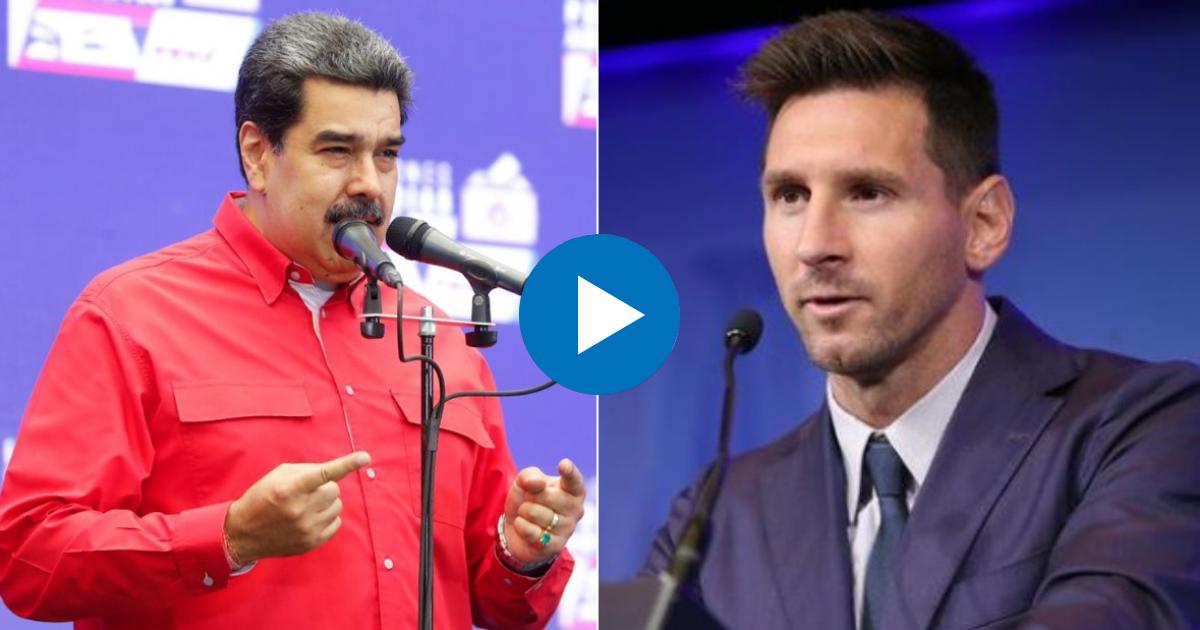 Twitter / Nicolás Maduro e Instagram / Leo Messi