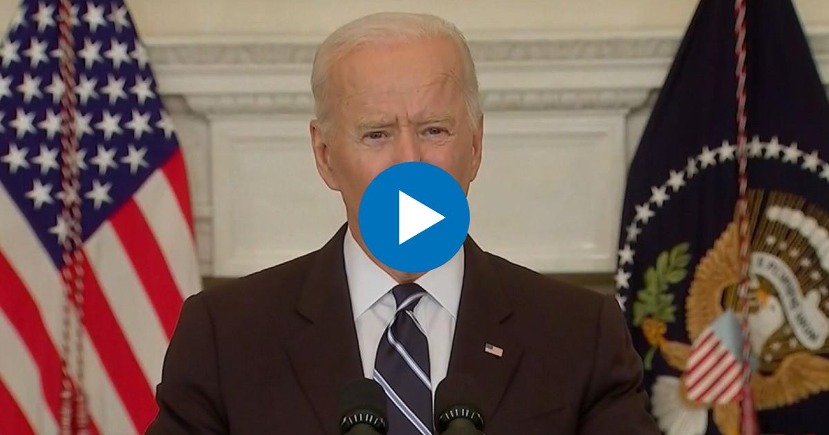 El presidente Joe Biden anuncia el nuevo plan © Captura de video / Telemundo 51