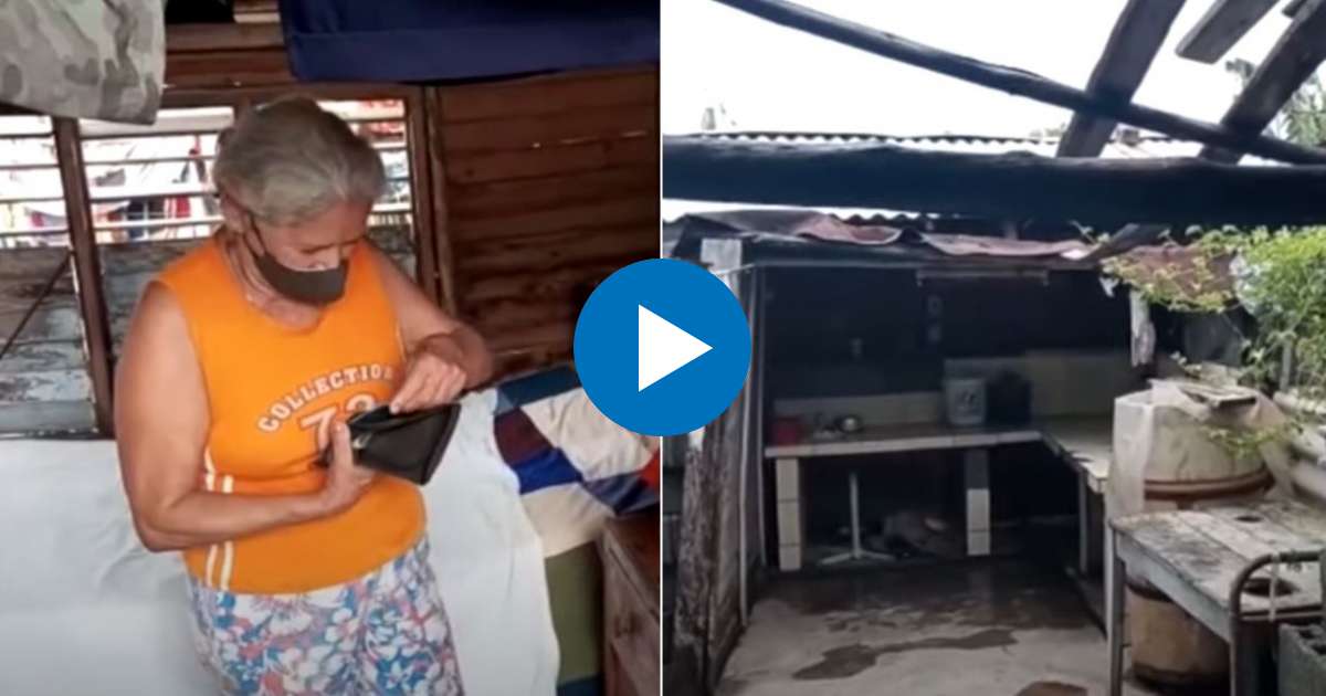 Arlenis Barrio Frómeta, de 68 años © YouTube / Cubanet