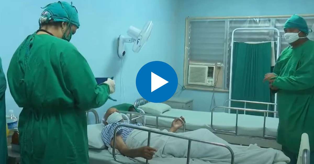 Personal sanitario en Cuba (referencia) © YouTube/screenshot-Sol Vision