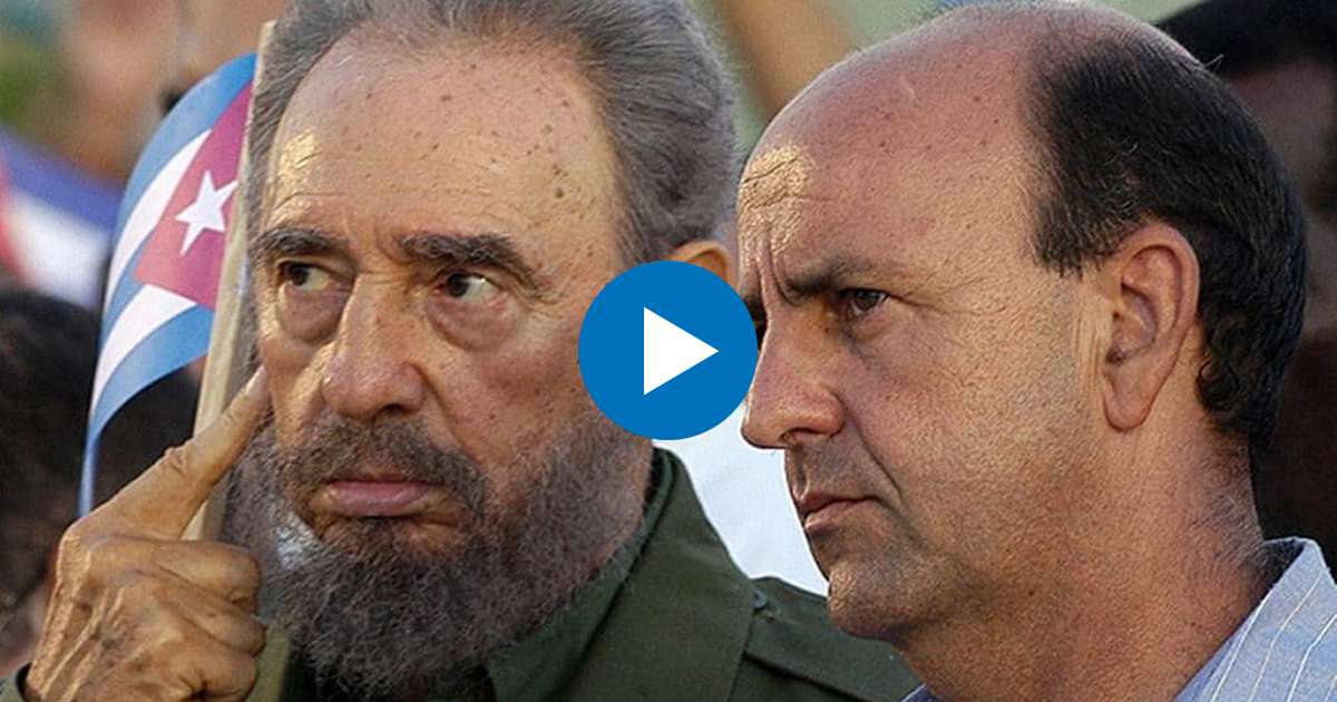 Fidel Castro y Carlos Lage © 