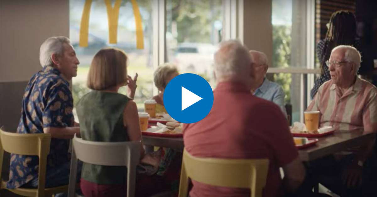 Los Viejos, Community Connections McDonald's © Captura de imagen en vídeo de McDonald's