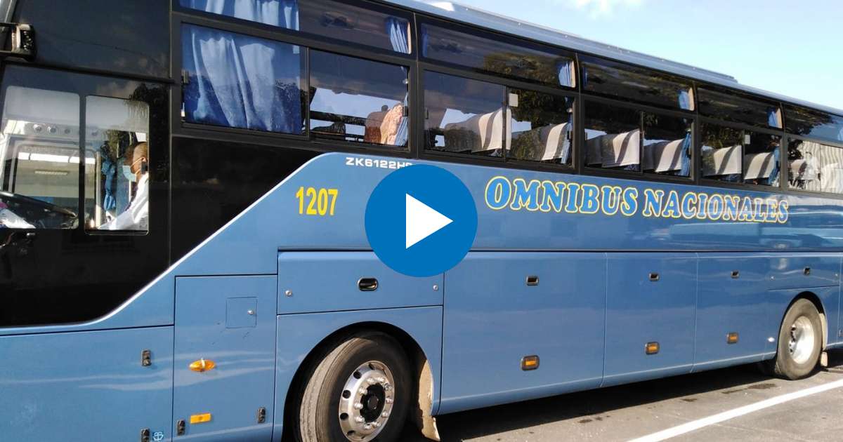 Ómnibus de transporte interprovincial © Empresa Ómnibus Nacional_Oficial Cuba / Facebook