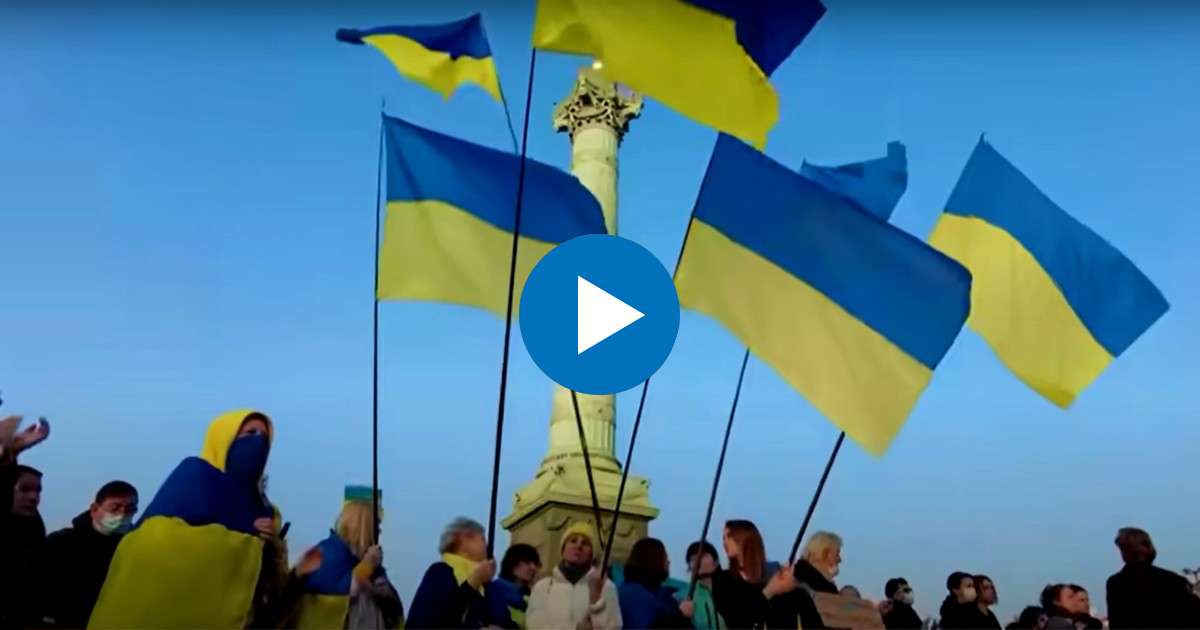 Solidaridad internacional con Ucrania (imagen de referencia) © Captura de video YouTube / Телеканал 1+1