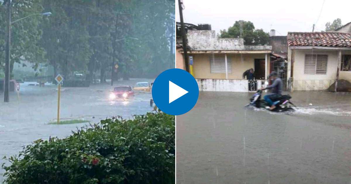 Lluvias e inundaciones en Pinar del Río © Redes sociales