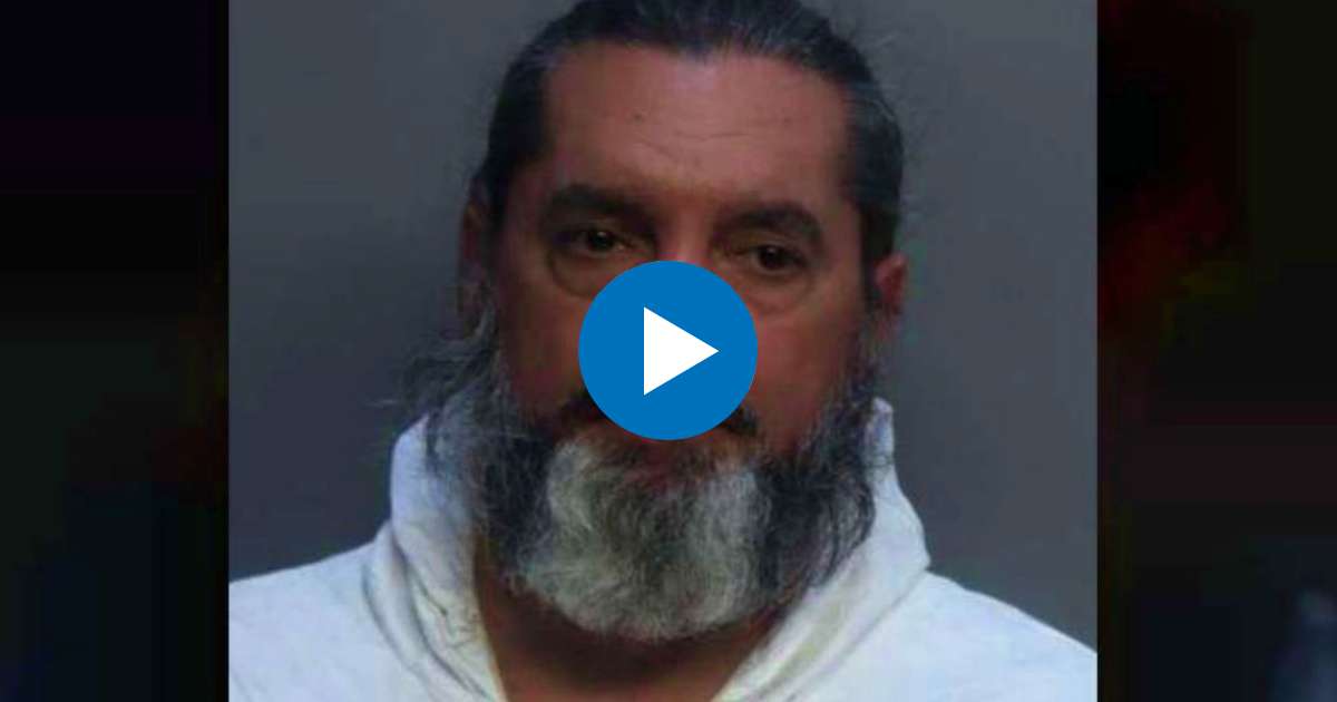 El acusado, identificado como Nelson Jesús Sosa © Miamidade.gov