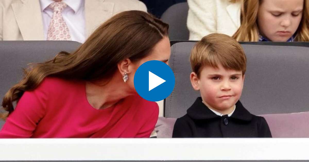 Kate Middleton y su hijo Louis © Instagram / Duke and Duchess of Cambridge