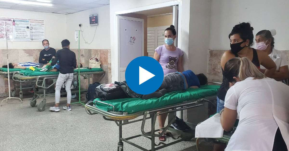 Enfermos de dengue en Cuba © Facebook / Hospital Pediátrico de Cienfuegos