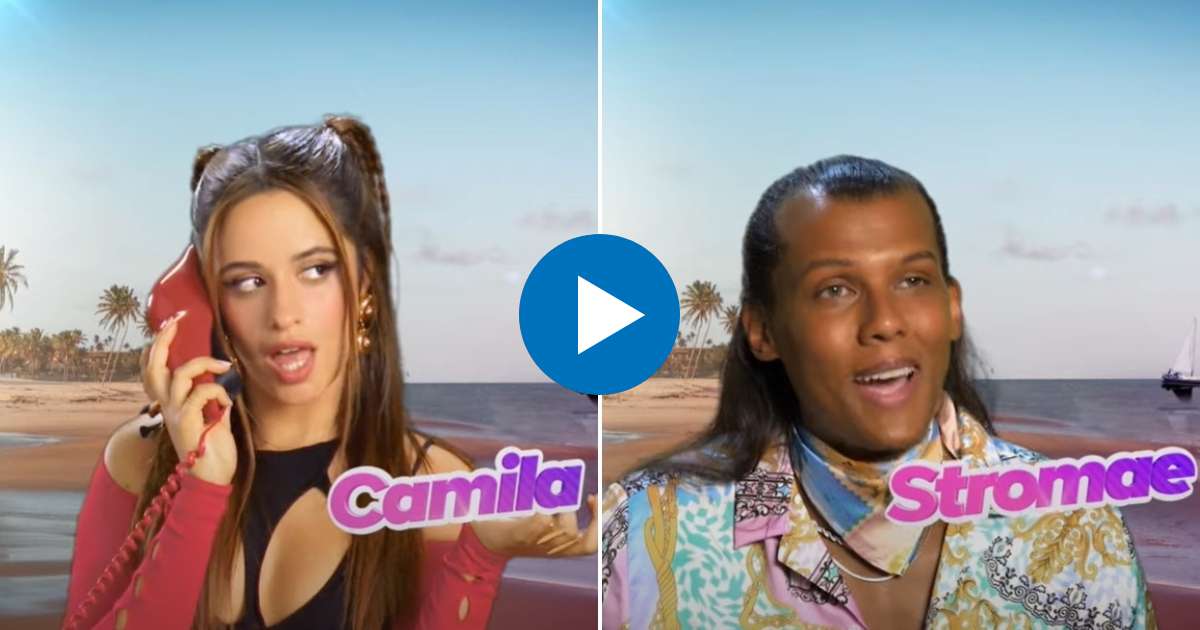 Camila Cabello y Stromae © Captura de pantalla / YouTube 