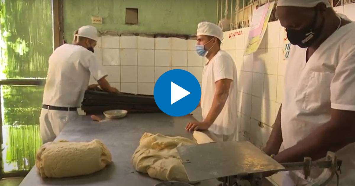 Panaderos en Las Tunas © Captura de imagen Televisión cubana