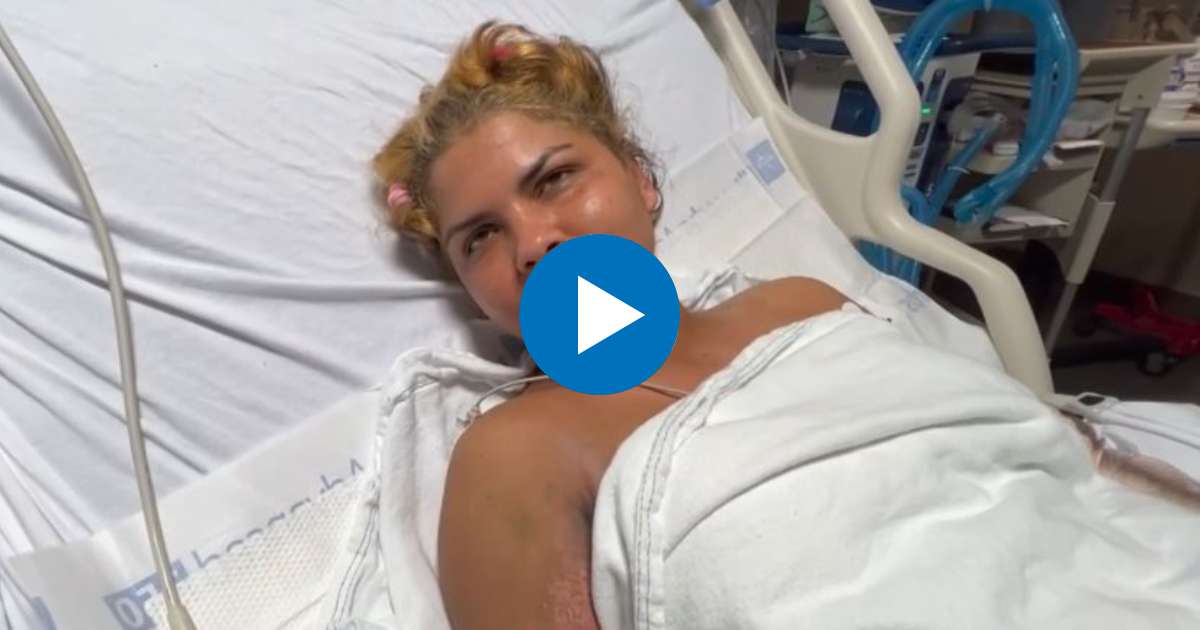 Balsera cubana en el Hospital Kendall Regional de Miami © Captura de video de YouTube de Telemundo 51