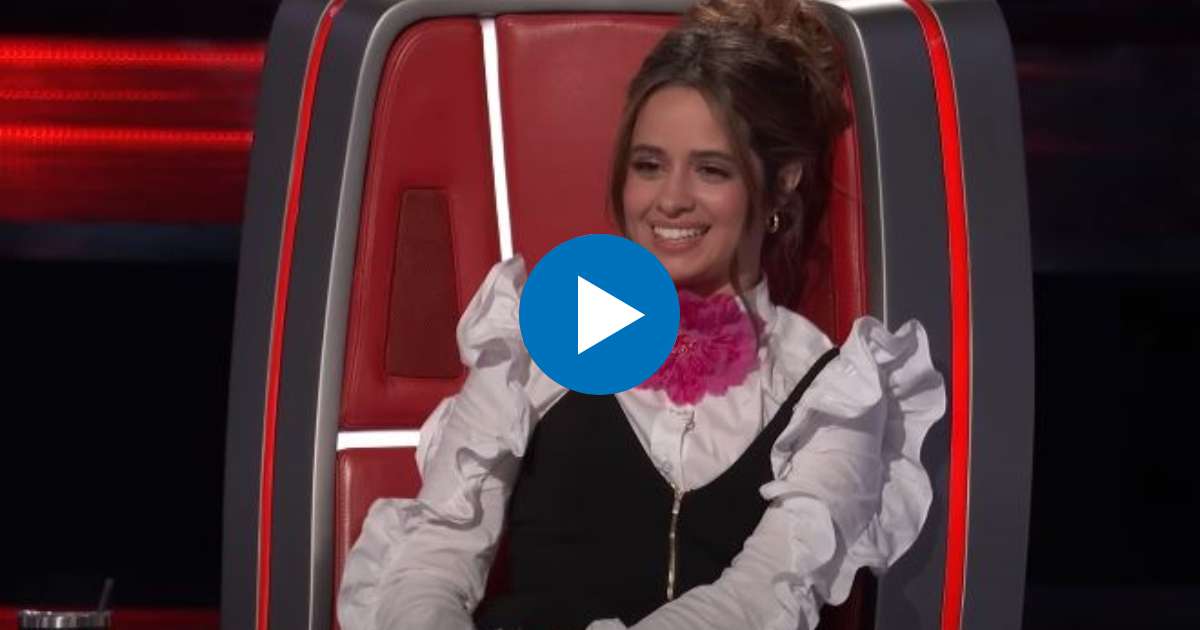 Camila Cabello en The Voice © Youtube / The Voice