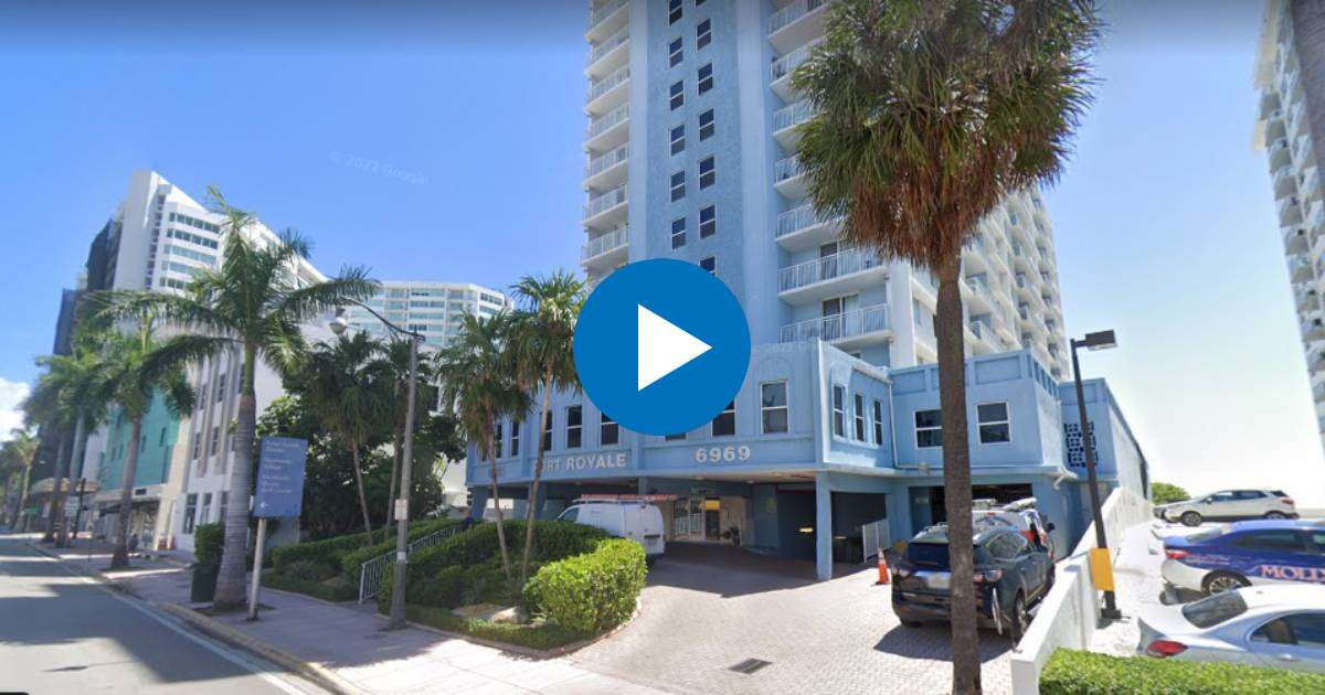 Edificio Port Royale en Miami Beach © Google Maps