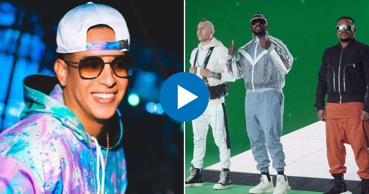 Black Eyed Peas y Daddy Yankee © Redes sociales de los artistas