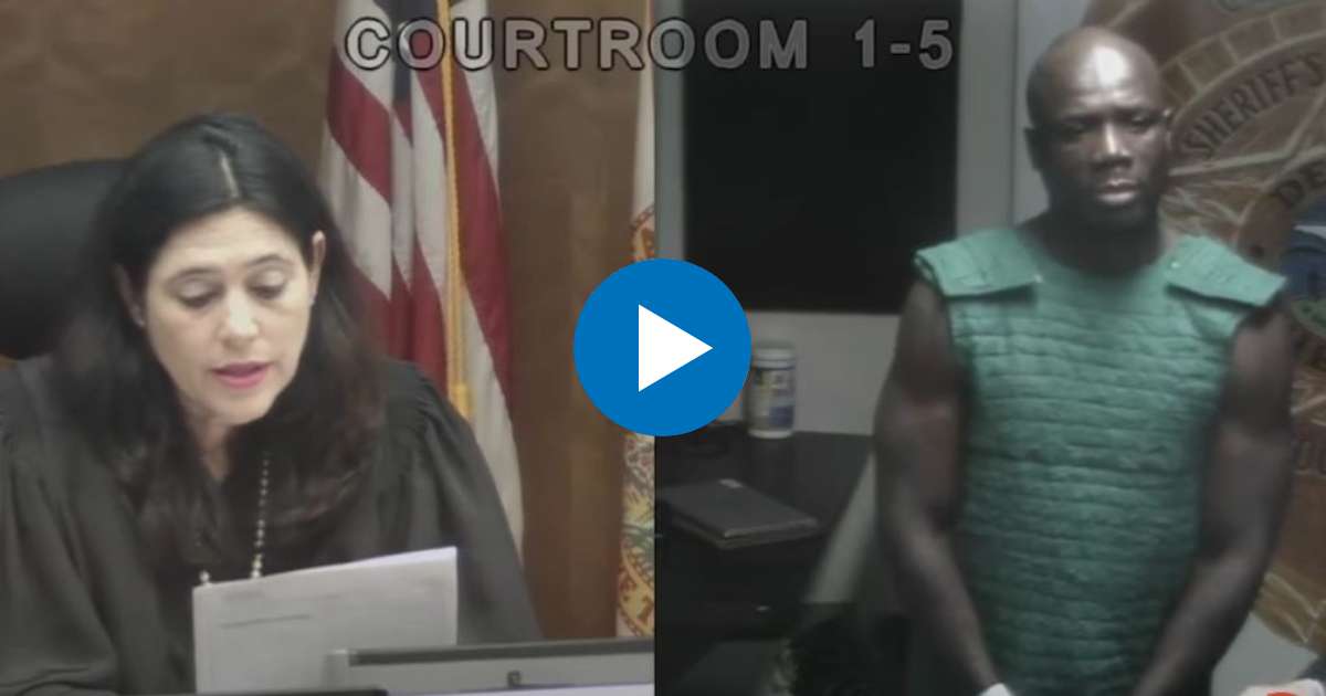 Azea Augustama en la Corte Penal © Captura de video de YouTube de AmericaTeVeCanal41