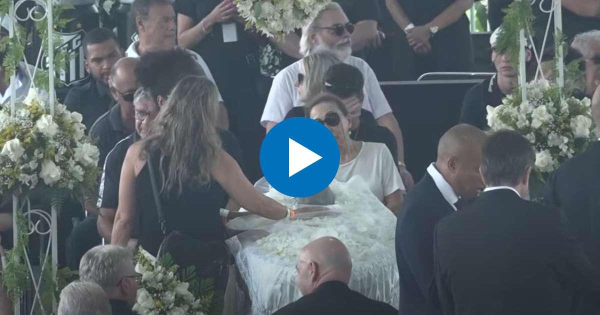 Funeral de Pelé © YouTube / Sky News