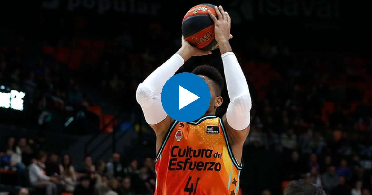 Jasiel Rivero © Twitter / Valencia Basket Club