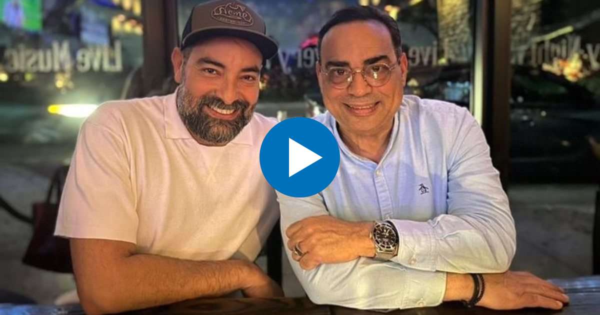 Alain Pérez y Gilberto Santa Rosa © Instagram / Gilberto Santa Rosa