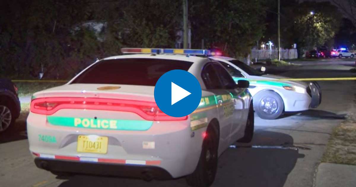 Policía de Miami-Dade © Captura de imagen en AmericaTeVe