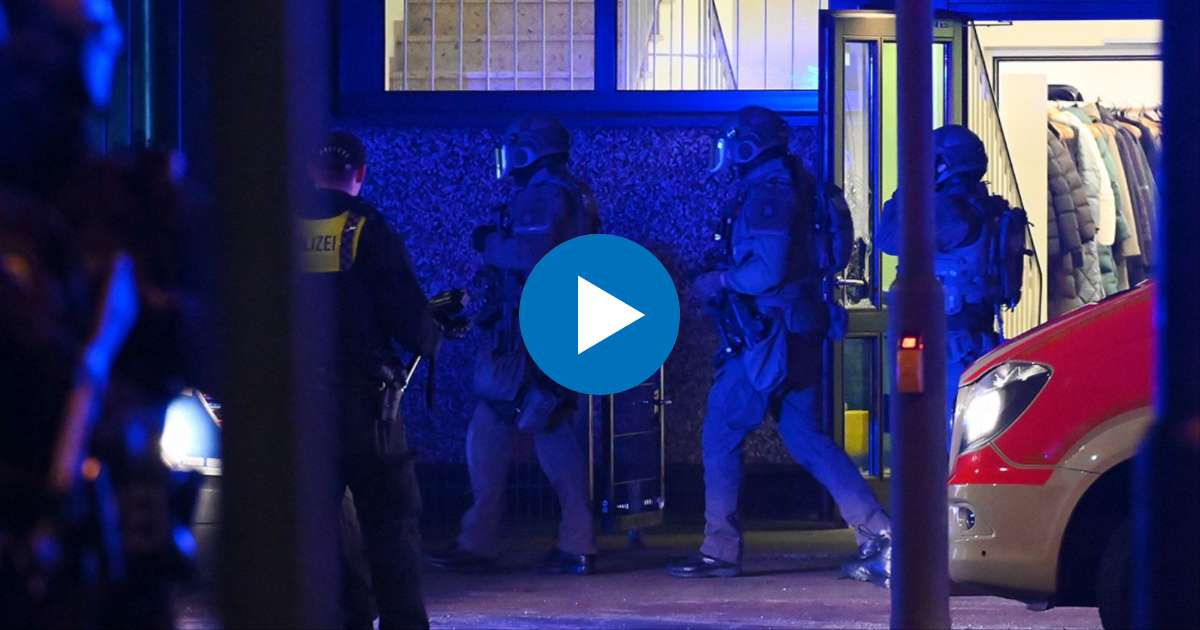 Tiroteo en Hamburgo © Captura de video / Euronews