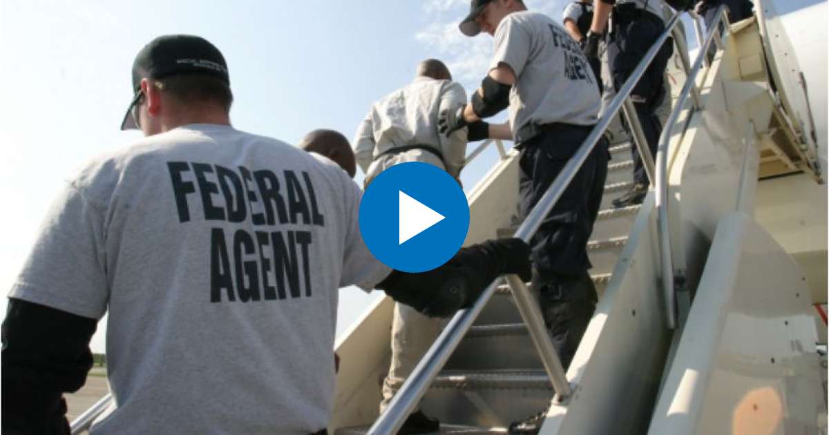 Vuelos de deportación de ICE (imagen de referencia) © DHS/ICE