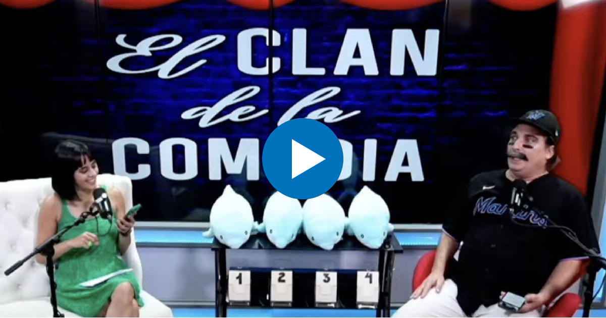 Bartolo e Irene en el programa © YouTube El Clan de la Comedia