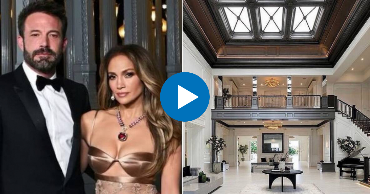 Ben Affleck, Jennifer Lopez y su mansión © Instagram de JLo / Instagram Mansion dreamers