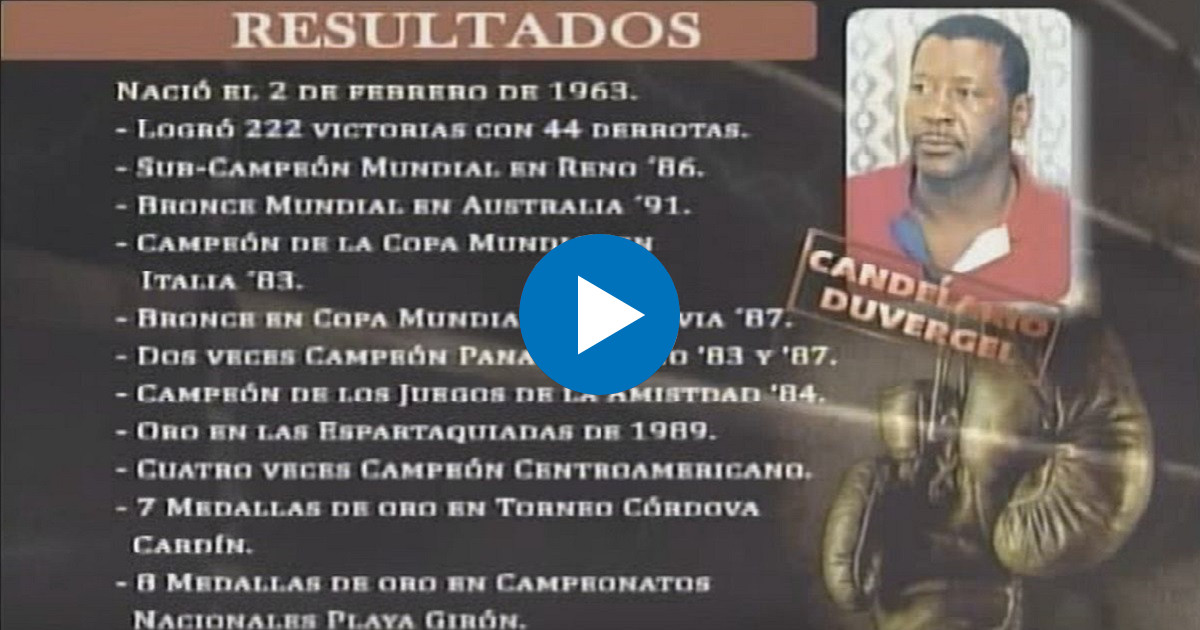  © Murió el Astro de la Riposta en el Boxeo Cubano, Candelario Duvergel