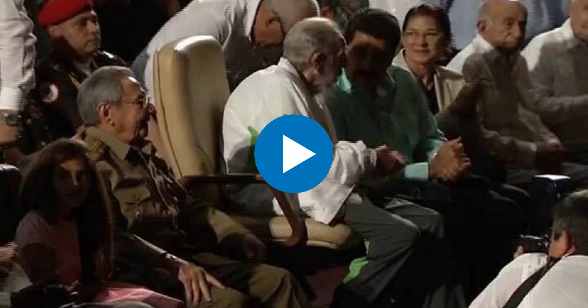  © Fidel Castro acude a gala por su 90 cumpleaños