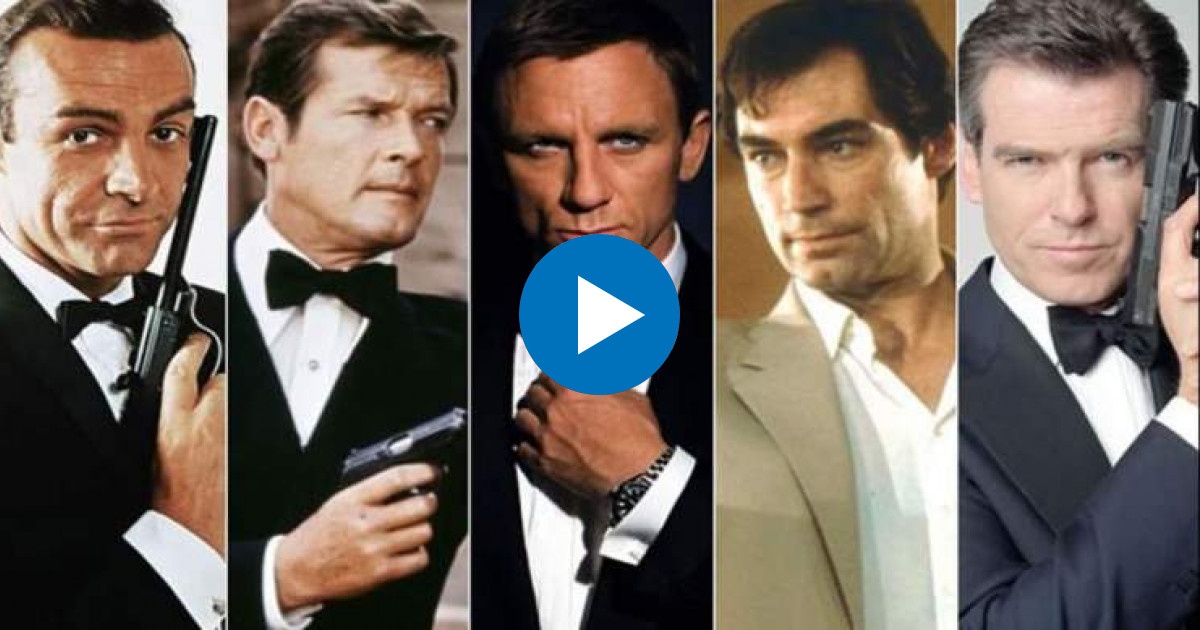 Actores que hicieron de James Bond © www.laprensa.hn