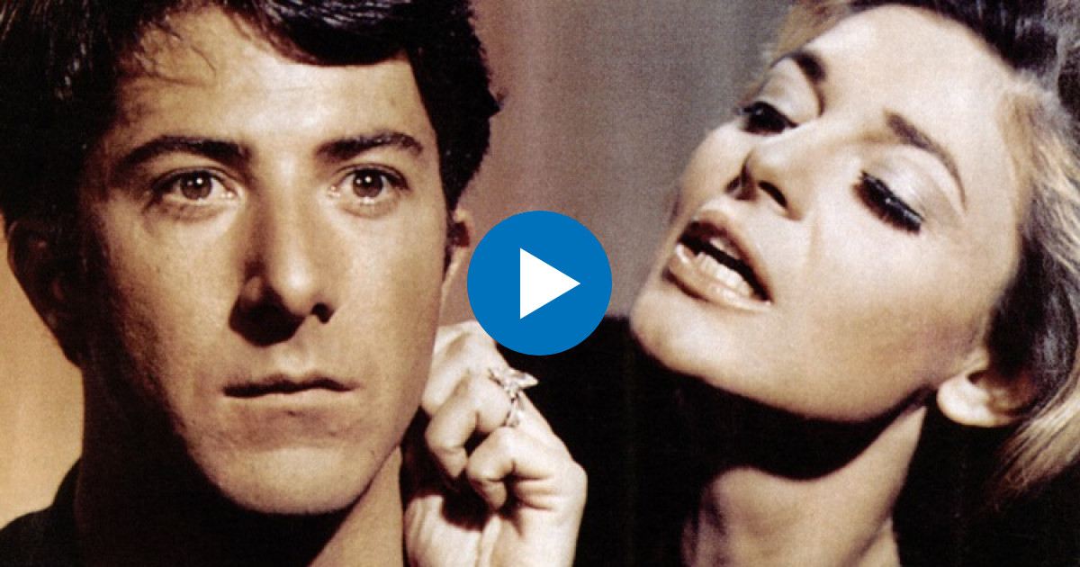 El graduado Dustin Hoffman Anne Bancroft © 