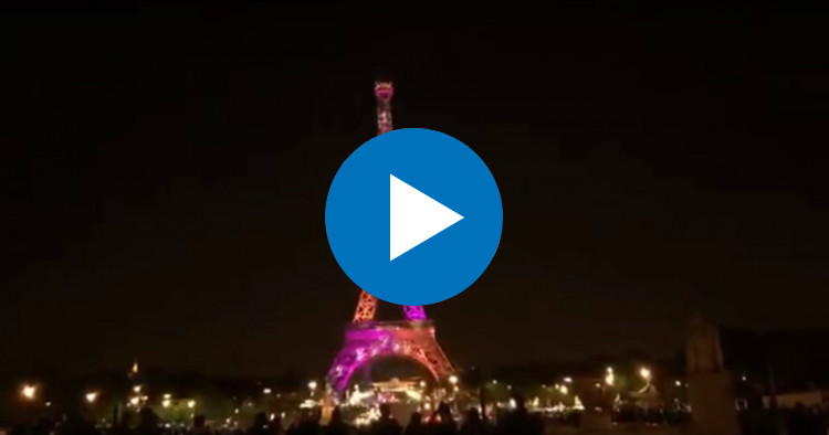 El impactante show de luces de la Torre Eiffel en Las Vegas – AVENTURA  AMERICANA