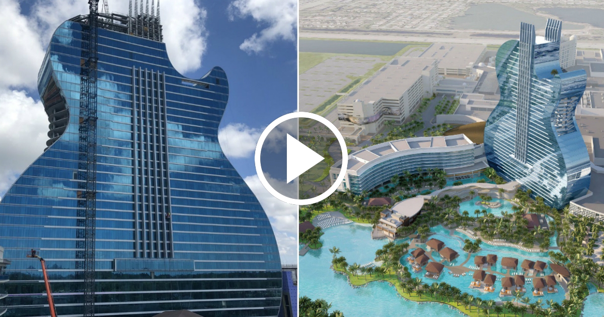 Florida, la sede del primer hotel del mundo con forma de guitarra Florida, la sede del primer hotel del mundo con forma de guitarra