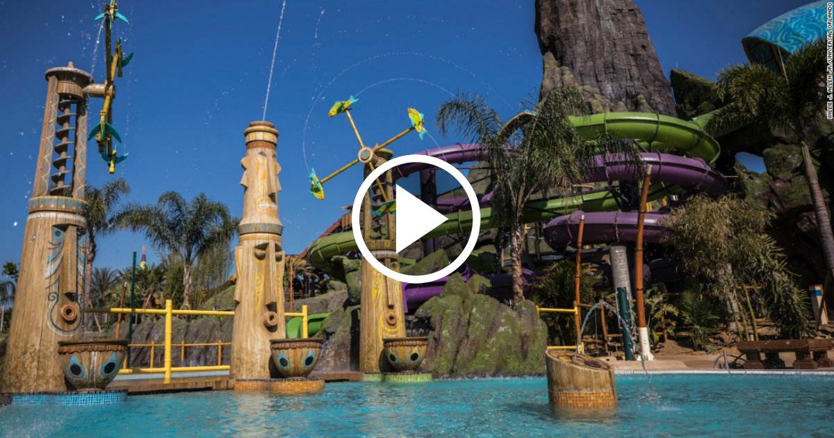 Inauguran en Florida "Volcano Bay": primer parque acuático de Universal