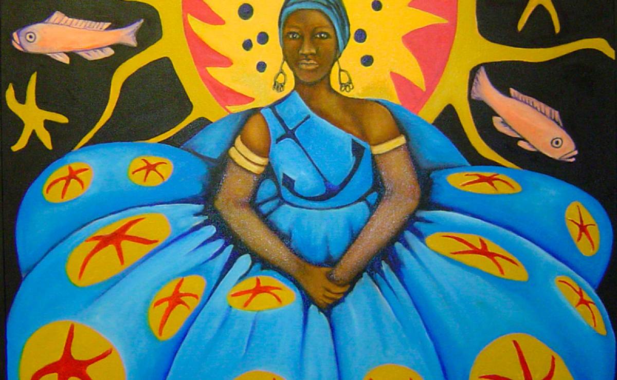 Yemayá, diosa del mar.