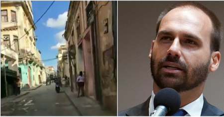 Eduardo Bolsonaro: "Nadie que defiende el socialismo va a Cuba a vivir como un cubano común"