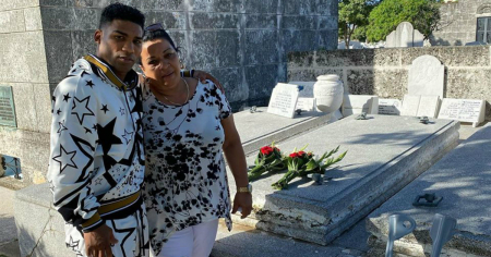El homenaje del boxeador cubano Yuriorkis Gamboa al fallecido Jorge Hernández