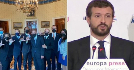 Pablo Casado usa reunión de Biden con líderes cubanos para atacar a Pedro Sánchez