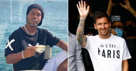 Ronaldinho sobre el fichaje de Messi por el PSG: “Estoy oliendo la Champions”