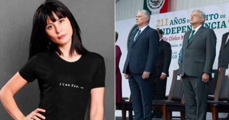 Escritora Wendy Guerra a AMLO: ¿Qué necesidad tiene de pasearse con un dictador por un lugar sagrado de México?