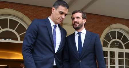 Pablo Casado pide al presidente español Pedro Sánchez que impulse sanciones contra Cuba y Venezuela