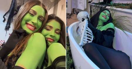 Kylie Jenner y Hailey Bieber se adelantan a Halloween luciendo disfraces de brujas a juego