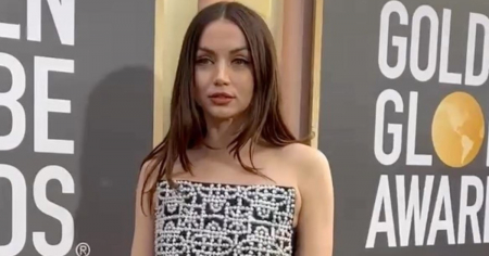 Ana de Armas brilla en los Globos de Oro pese a no llevarse el galardón
