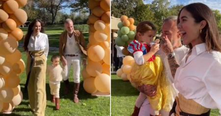 Gianluca Vacchi y Sharon prepararon espectacular fiesta temática de cumpleaños a su hija Blu