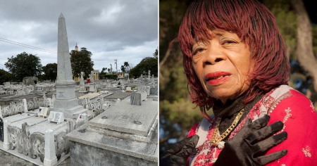 Difícil localizar tumba de Juana Bacallao en el Cementerio de Colón en La Habana