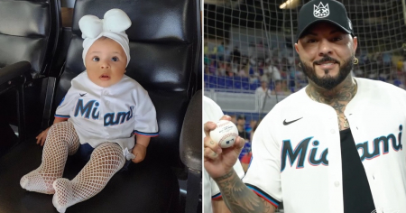 Paris, hija de El Chacal, lista para acompañar a su papá en el Día de la Herencia Cubana en estadio de los Marlins